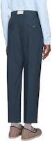 Shop GUCCI SS22 Blue High-Waisted Straight-Leg Relaxed Fit Casual Pants. 568612-ZABWZ-4169