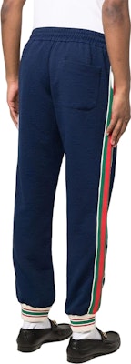 GUCCI SS22 Blue Knit Track Pants with GG Stripe Trim. 663569-XJDE9-4464 Shop GUCCI SS22 Blue Knit Track Pants with GG Stripe Trim. 663569-XJDE9-4464