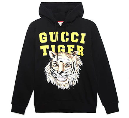 Gucci SS22 Hoodie Hitam Longgar dengan Cetakan Kepala Harimau. 623244-XJD3T-1152 Buy Gucci SS22 Hoodie Hitam Longgar dengan Cetakan Kepala Harimau. 623244-XJD3T-1152