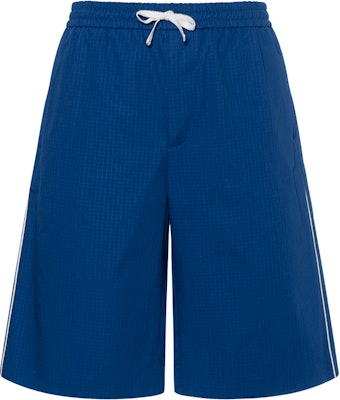 古驰 SS22 蓝色直筒侧条纹抽绳短裤 630204-ZAEP7-4207 Buy 古驰 SS22 蓝色直筒侧条纹抽绳短裤 630204-ZAEP7-4207