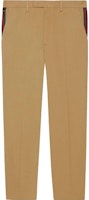 Gucci SS22 Casual Pants with Pocket Strap Detail in Khaki 668588-Z8AQY-9727 Gucci SS22 Casual Pants with Pocket Strap Detail in Khaki 668588-Z8AQY-9727
