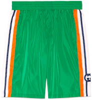 Order GUCCI SS22 Double G Logo Green Swim Shorts for Men. 599576-XHADW-3063