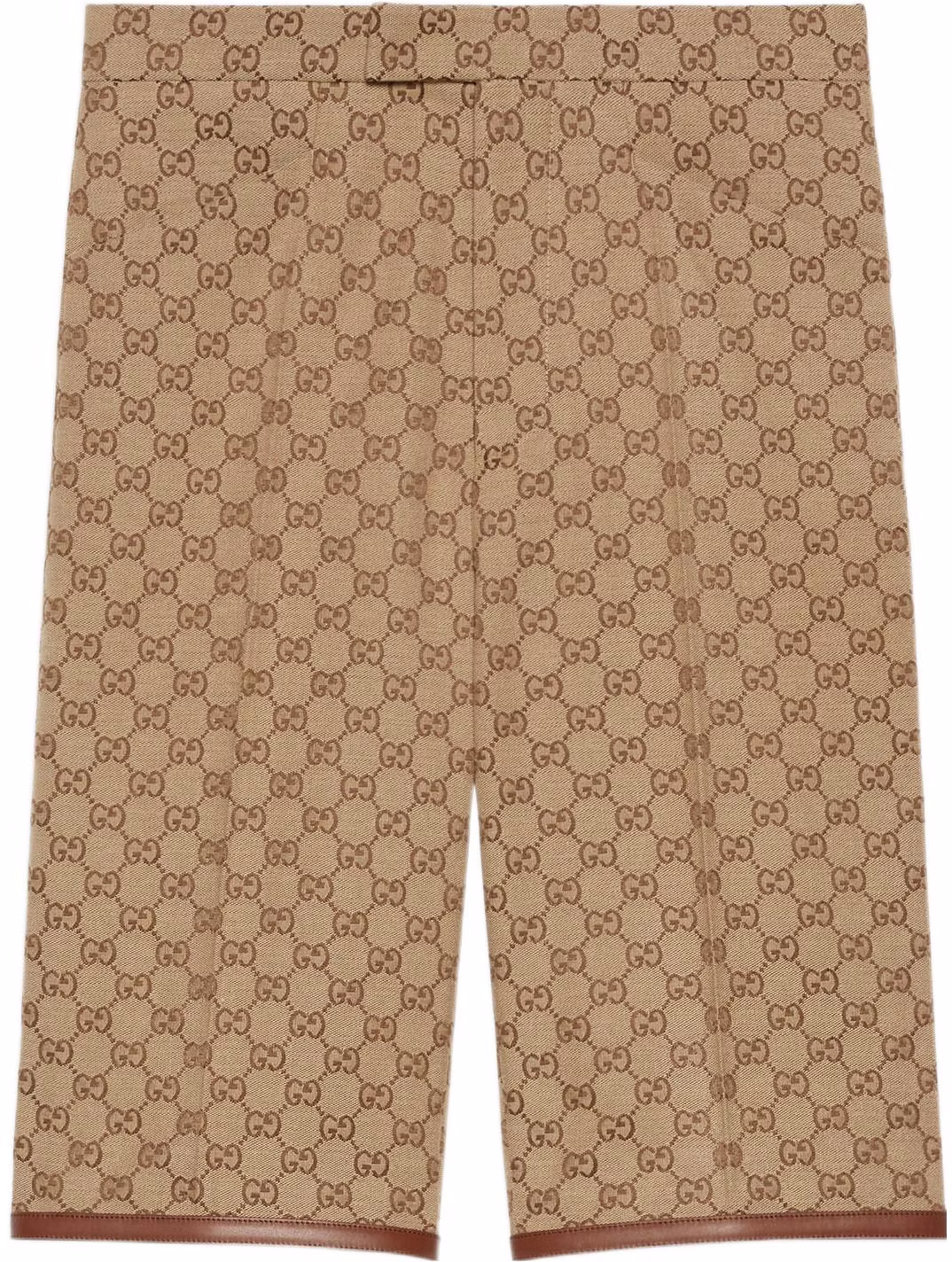gucci-ss-22-geometric-print-straight-casual-shorts-khaki-675281-z8-ass-2580