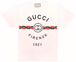 Gucci SS22 Gucci Lido Series Men’s White Knit Short Sleeve T-Shirt 616036-XJD7T-9095 Gucci SS22 Gucci Lido Series Men’s White Knit Short Sleeve T-Shirt 616036-XJD7T-9095