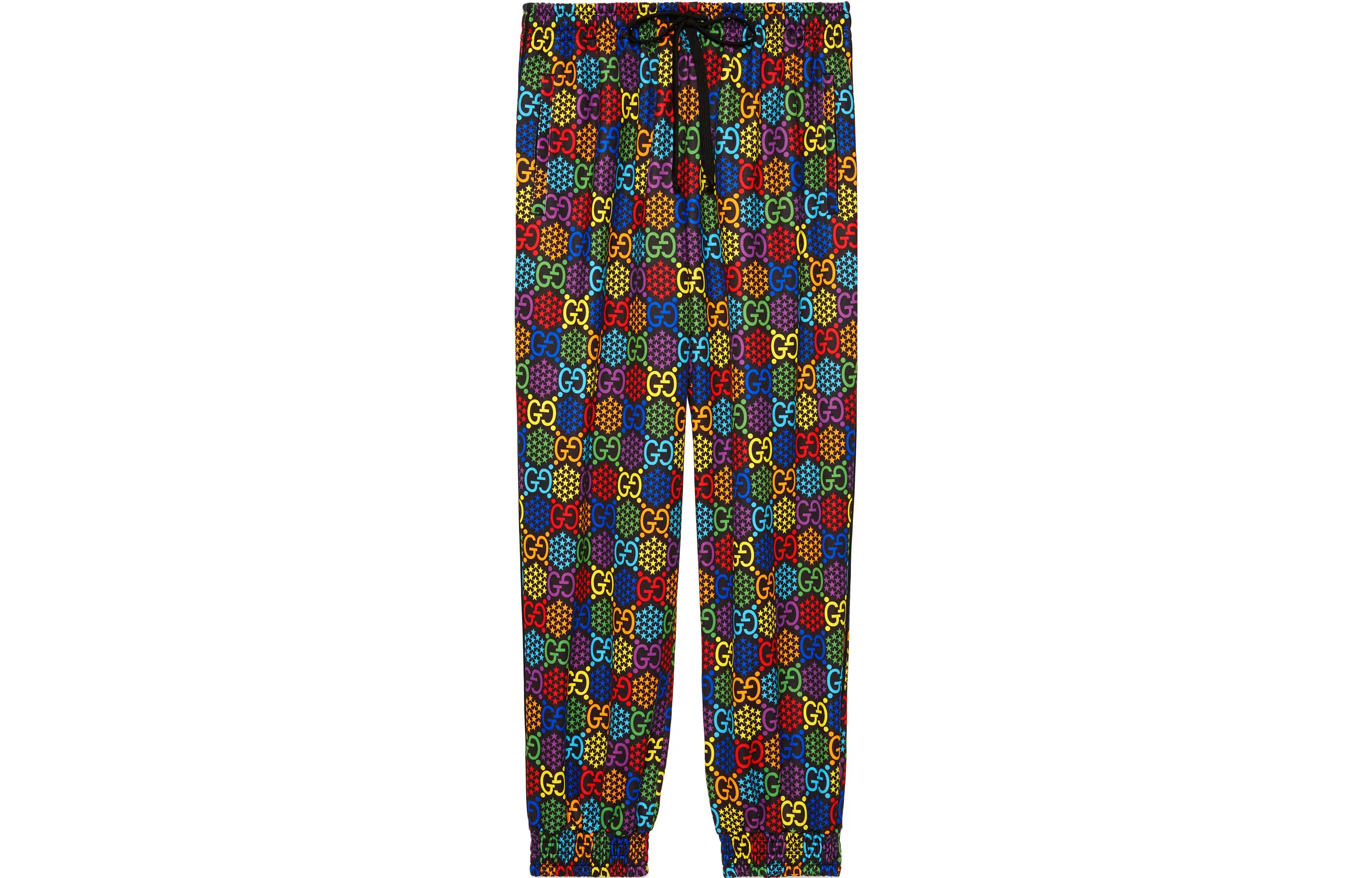 Gucci SS22 Logo Casual Jogger Pants Men Multicolor 604199-XJB62-1082