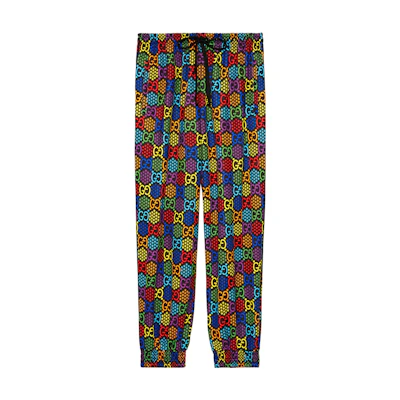 Gucci SS22 Logo Casual Jogger Pants Men Multicolor 604199-XJB62-1082