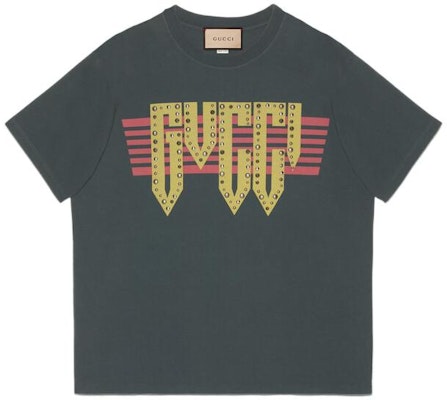 Gucci SS22 Logo Print Striped Crewneck Tee Black 616036-XJEUD-1117 Buy Gucci SS22 Logo Print Striped Crewneck Tee Black 616036-XJEUD-1117