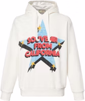 Gucci SS22 Love Parade Star Print Hoodie White 615061-XJEG6-9095 Gucci SS22 Love Parade Star Print Hoodie White 615061-XJEG6-9095