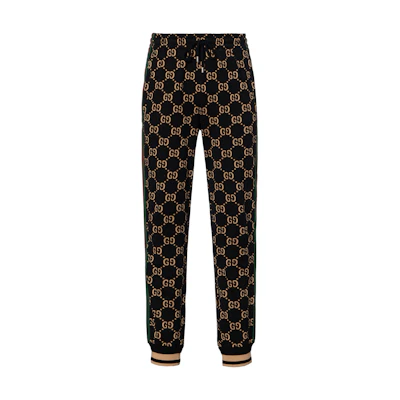 Gucci SS22 Monogram Track Pants Black 695976-XJEEI-1030