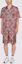 Lookbook GUCCI SS22 菠萝印花米色宽松版型短裤 男士时尚. 677067-ZAIEJ-2369