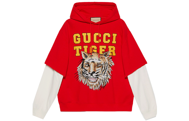 Gucci SS22 Red Cotton Hoodie 683503-XJD3P-6184
