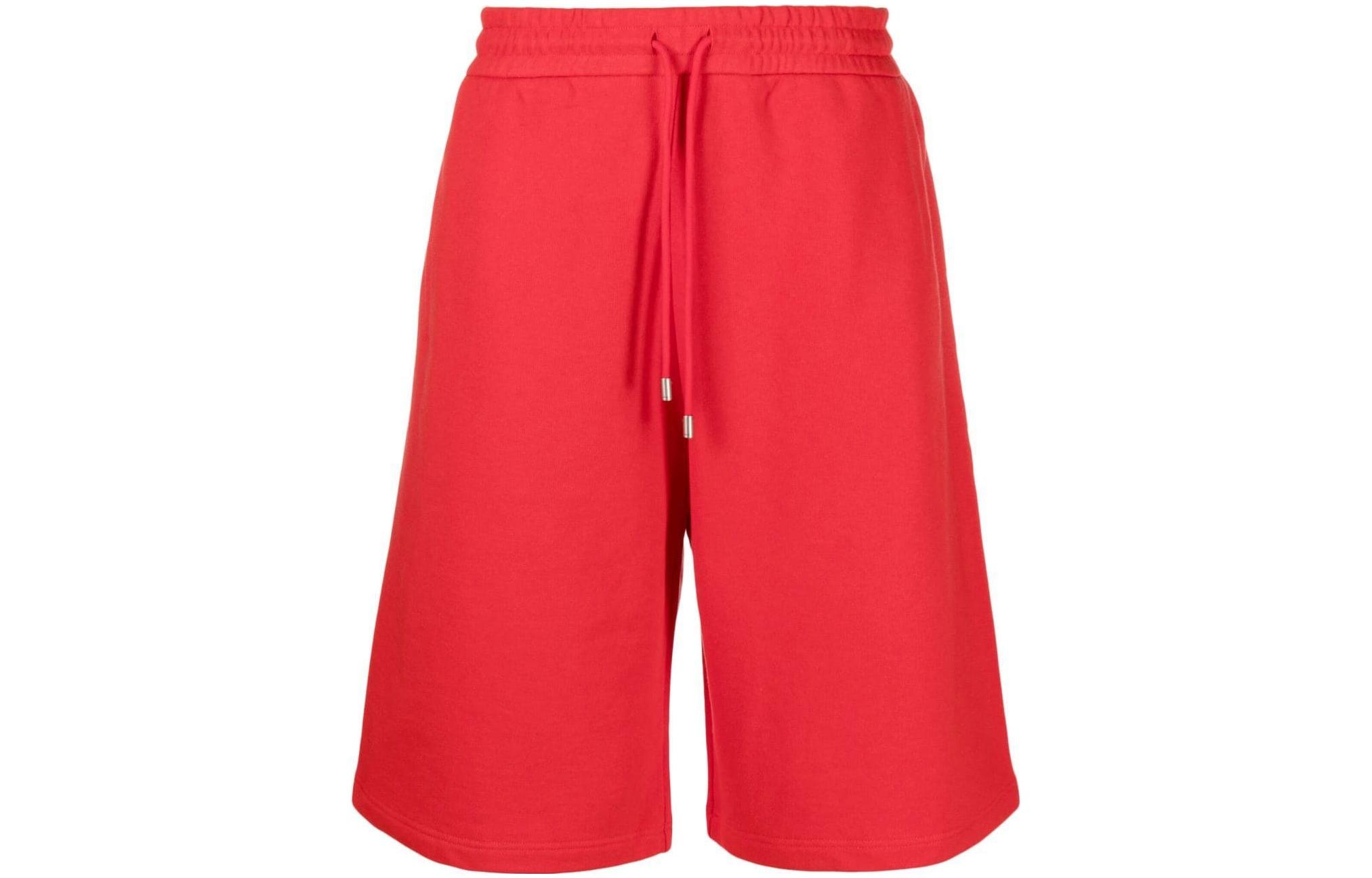 Gucci SS22 Red Geometric Print Loose Fit Shorts 681144-XJDV3-6229