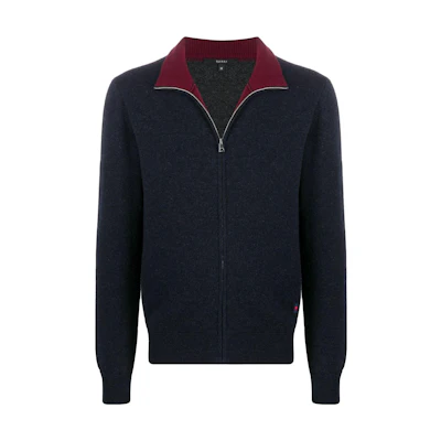 Gucci SS22 Solid Zip-Up Jacket Dark Blue 354107-Z6815-4293
