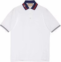Gucci SS22 White Logo Print Polo Shirt 658067-XJDI2-9692 Gucci SS22 White Logo Print Polo Shirt 658067-XJDI2-9692