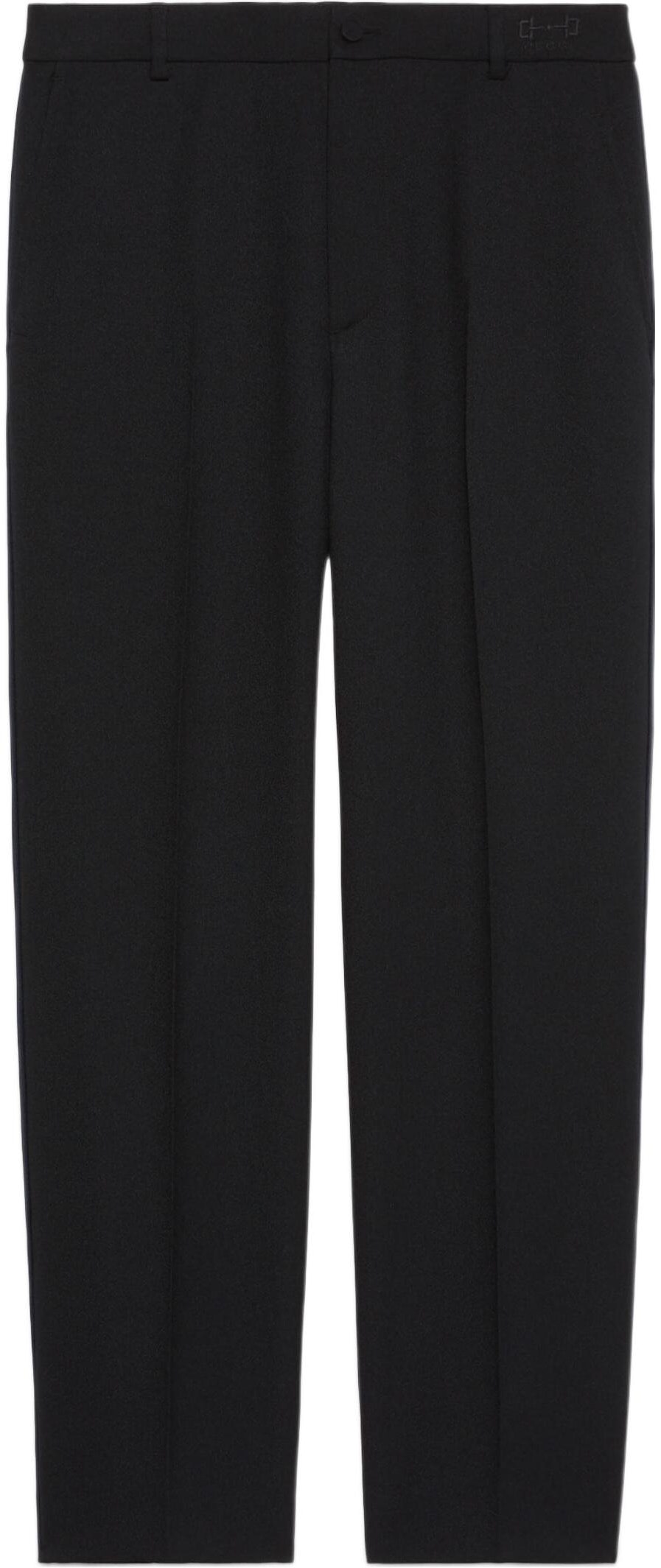 gucci-ss-23-black-tapered-casual-pants-in-smooth-twill-fabric-727451-zamdq-1043