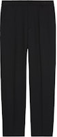 GUCCI SS23 Black Tapered Casual Pants in Smooth Twill Fabric. 727451-ZAMDQ-1043 GUCCI SS23 Black Tapered Casual Pants in Smooth Twill Fabric. 727451-ZAMDQ-1043