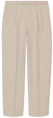 GUCCI SS23 Pantalones Casuales Khaki Tiro Alto Pierna Recta 743238-ZAAZM-1902 Buy GUCCI SS23 Pantalones Casuales Khaki Tiro Alto Pierna Recta 743238-ZAAZM-1902