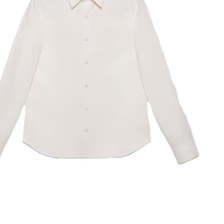 GUCCI SS23  Ivory White Solid Color Long Sleeve UV Protection Shirt 740694-ZANF6-9200 圖 8