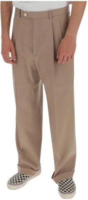 GUCCI SS23 Pantalones Cargo Holgados Kaki con Botones. 659653-Z442L-2477 Shop GUCCI SS23 Pantalones Cargo Holgados Kaki con Botones. 659653-Z442L-2477