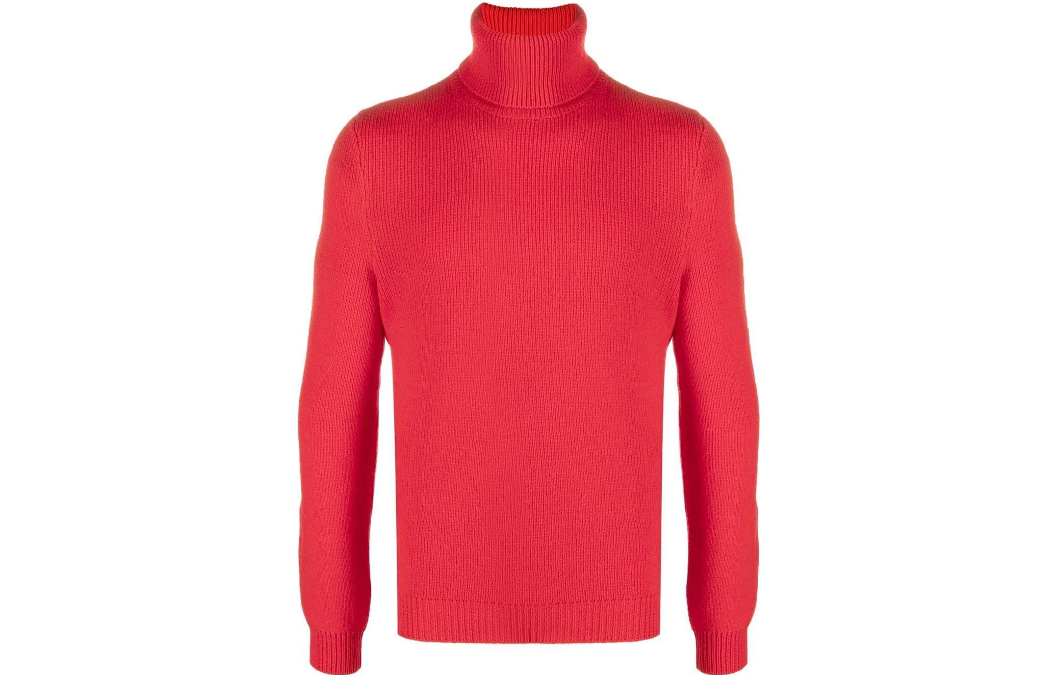 GUCCI SS23  Red Turtleneck Pullover Sweater Long Sleeve 720964-XKCPU-6509 圖 2