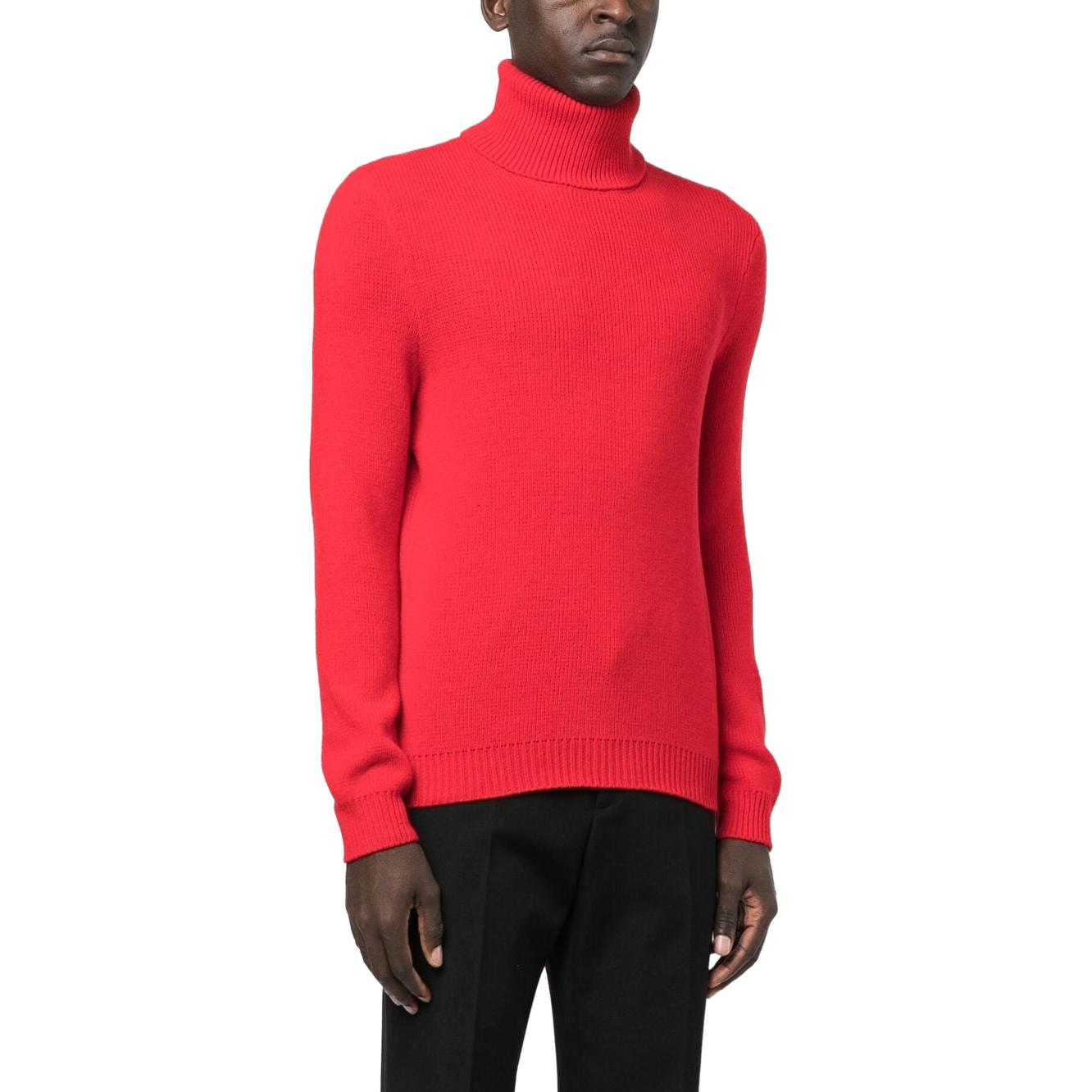 GUCCI SS23  Red Turtleneck Pullover Sweater Long Sleeve 720964-XKCPU-6509 圖 5