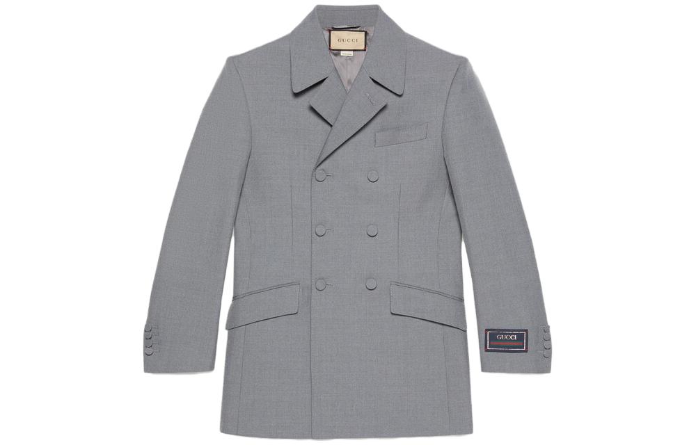 GUCCI SS23  Solid Color Single-Breasted Long Sleeve Jacket. 736770-ZAMII-1401 圖 2