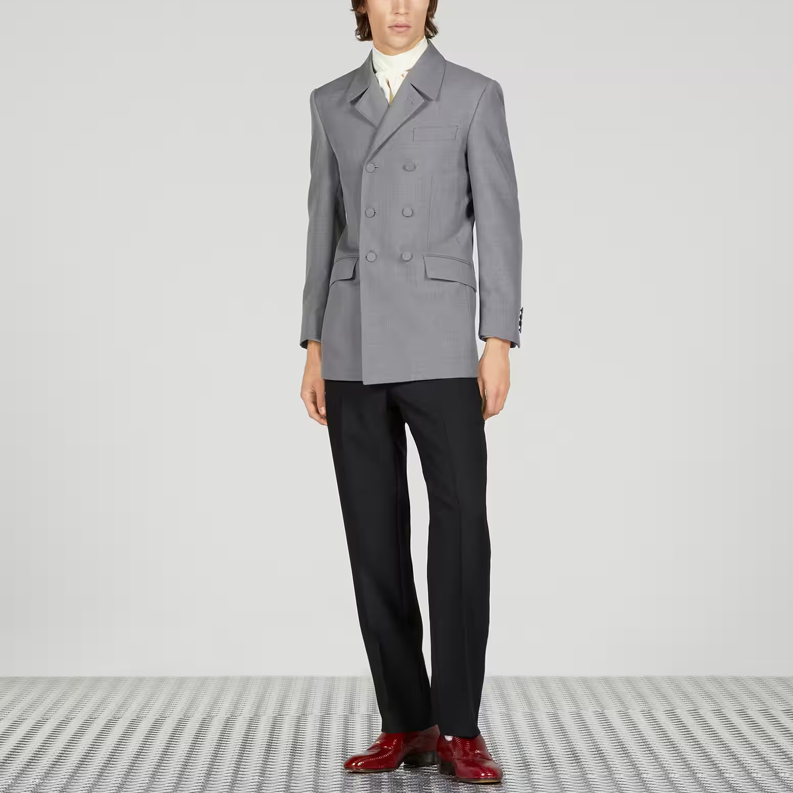 GUCCI SS23  Solid Color Single-Breasted Long Sleeve Jacket. 736770-ZAMII-1401 圖 4