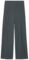 GUCCI SS23 Solid Color Zipper Pleated Suit Pants - Gray. 759322-ZAOGX-1147 GUCCI SS23 Solid Color Zipper Pleated Suit Pants - Gray. 759322-ZAOGX-1147