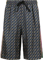 Gucci SS23 All-Over Logo Drawstring Shorts Blue 572728-XJA4Y-4823 Gucci SS23 All-Over Logo Drawstring Shorts Blue 572728-XJA4Y-4823