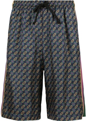 Gucci SS23 Pantalones Cortos Azules con Logo Integral y Cordón Ajustable 572728-XJA4Y-4823 Buy Gucci SS23 Pantalones Cortos Azules con Logo Integral y Cordón Ajustable 572728-XJA4Y-4823