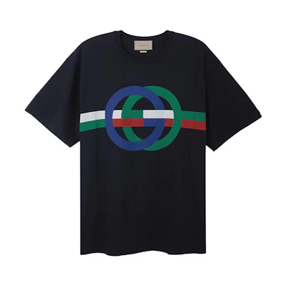 Gucci SS23 Black Printed Crewneck T-Shirt 548334-XJE7S-1152