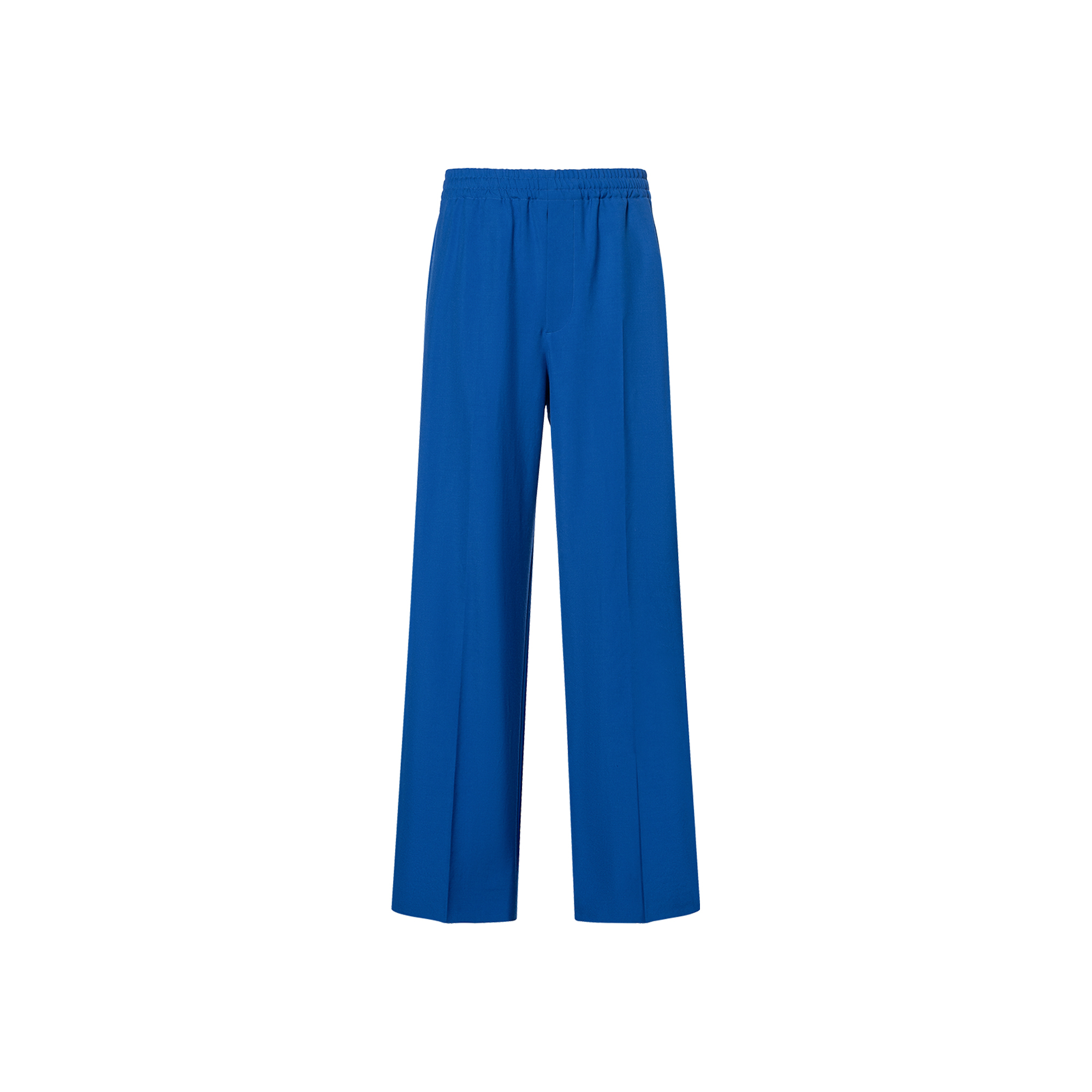 Gucci SS23 Blue High-Waisted Wide-Leg Trousers for Men 742766-Z8BI7-4031