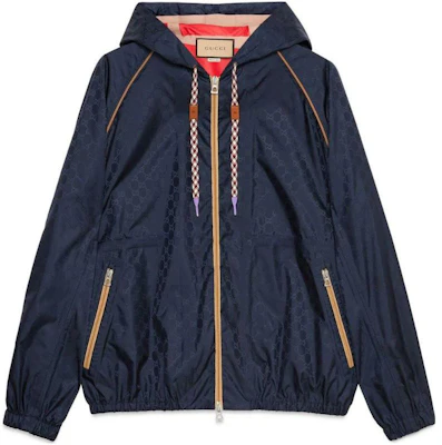 グッチ SS23 ブルー ソリッド ロゴプリント フーディージャケット 722514-Z8BAJ-4240 Buy グッチ SS23 ブルー ソリッド ロゴプリント フーディージャケット 722514-Z8BAJ-4240