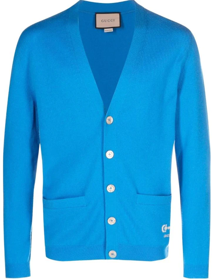 gucci-ss-23-blue-v-neck-long-sleeve-solid-cardigan-sweater-729493-xkc-0-m-4963