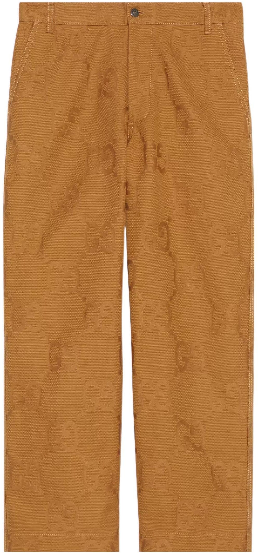 gucci-ss-23-brown-straight-leg-jacquard-logo-casual-pants-717833-xdcdf-2637