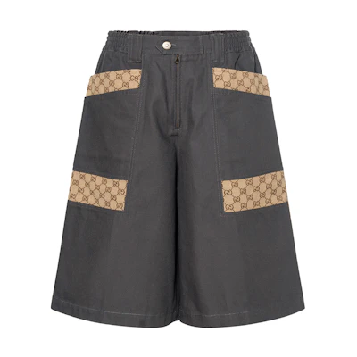 Gucci SS23 Colorblock Drawstring Bermuda Shorts 742598-XDCEY-1168