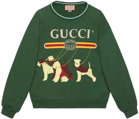 Gucci SS23 Sweater Hijau Logo Grafik Hewan Crewneck 715919-XJFF2-3135 Buy Gucci SS23 Sweater Hijau Logo Grafik Hewan Crewneck 715919-XJFF2-3135