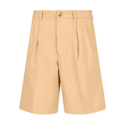 Gucci SS23 Khaki Embroidered Letter Casual Shorts 738670-XDCGP-2339