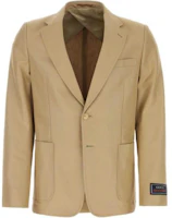 Gucci SS23 Khaki Single-Breasted Long Sleeve Blazer 727253-ZAEA2-9813 Gucci SS23 Khaki Single-Breasted Long Sleeve Blazer 727253-ZAEA2-9813