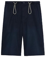 Gucci SS23 Logo Drawstring Shorts Men Navy Blue 740387-ZAMYQ-4265 Gucci SS23 Logo Drawstring Shorts Men Navy Blue 740387-ZAMYQ-4265
