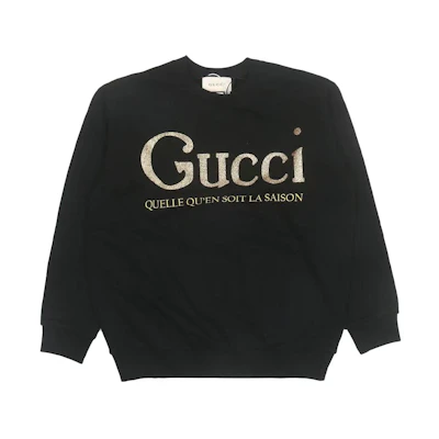 Gucci SS23 Logo Print Crewneck Casual Sweatshirt Unisex 617964-XJCK5-1082