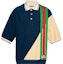 Order GUCCI SS23 Polo de Hombre Multicolor a Rayas de Manga Corta. 752280-XJFS2-4384