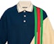 Lookbook GUCCI SS23 Polo de Hombre Multicolor a Rayas de Manga Corta. 752280-XJFS2-4384