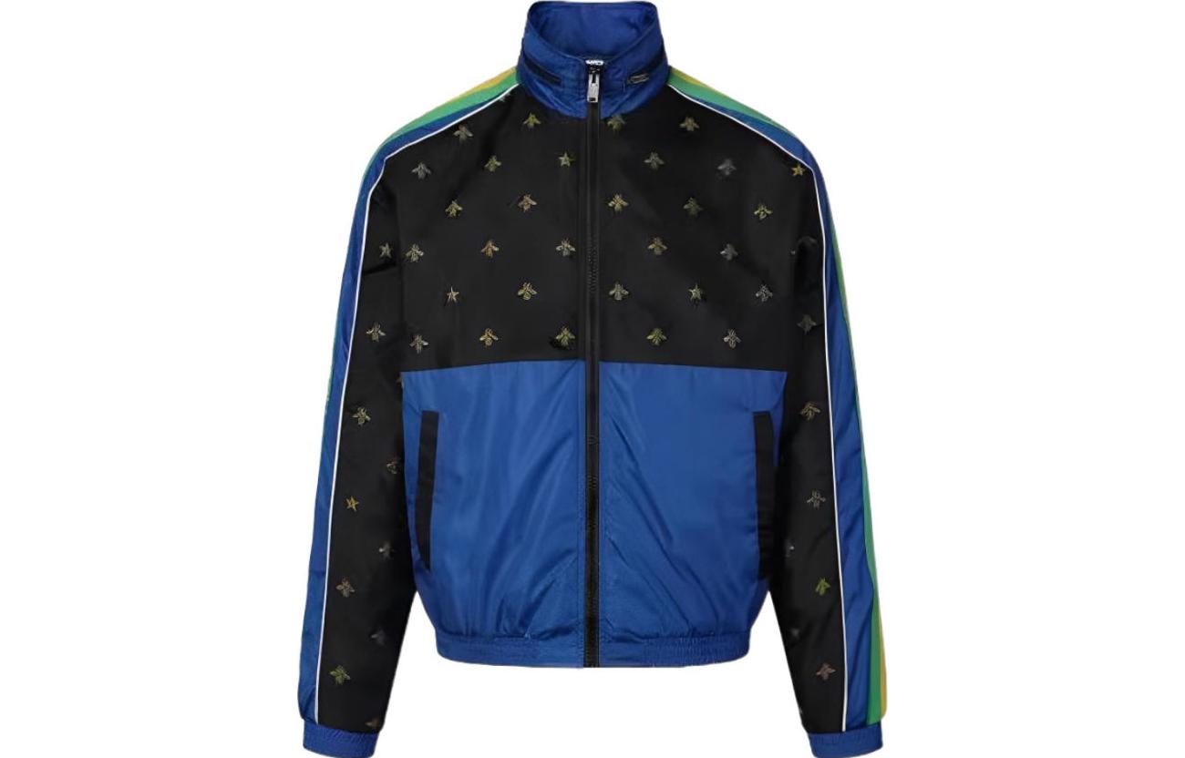 Gucci SS23 Multicolor Zip-Up Jacket for Men 488500-Z759B-1604
