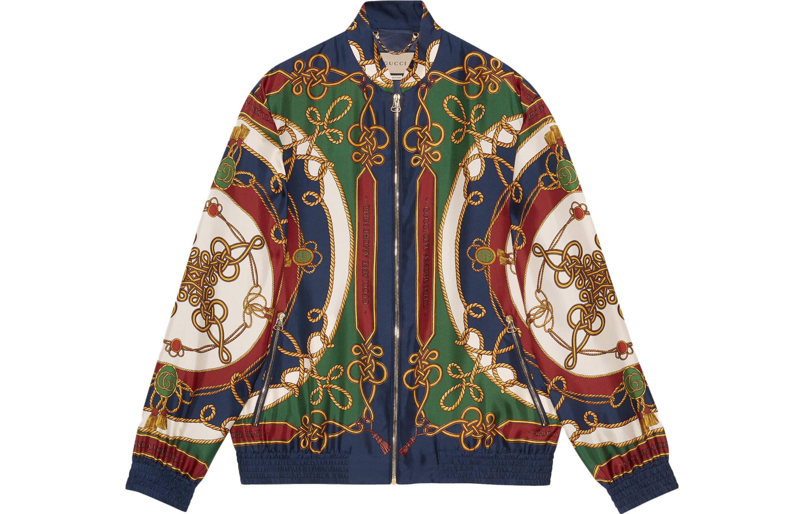 Gucci SS23 Patterned Full-Print Zip Jacket Multicolor 690277-ZAITD-4759