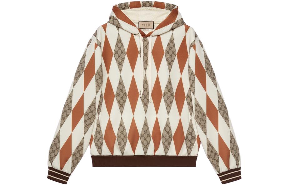 Gucci SS23 Quilted Print Hoodie Men’s White ‎727895-XJE8M-2454