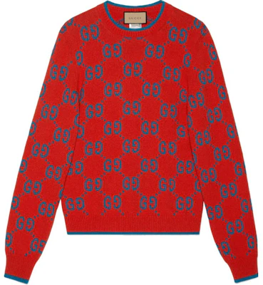 グッチ SS23 レッド アルファベットプリント クルーネック 長袖スウェット 752413XKDFY6431 Buy グッチ SS23 レッド アルファベットプリント クルーネック 長袖スウェット 752413XKDFY6431