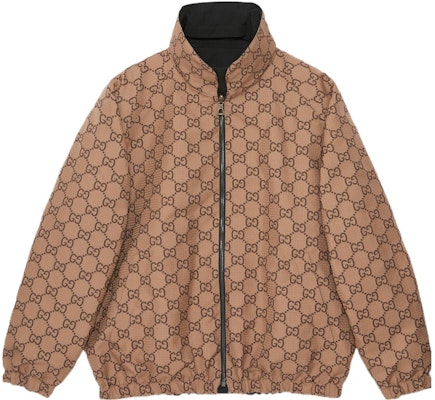 Gucci Jaket Zip Reversible GG Monogram SS23 Coklat/Hitam 722511-ZALX2-1043 Buy Gucci Jaket Zip Reversible GG Monogram SS23 Coklat/Hitam 722511-ZALX2-1043
