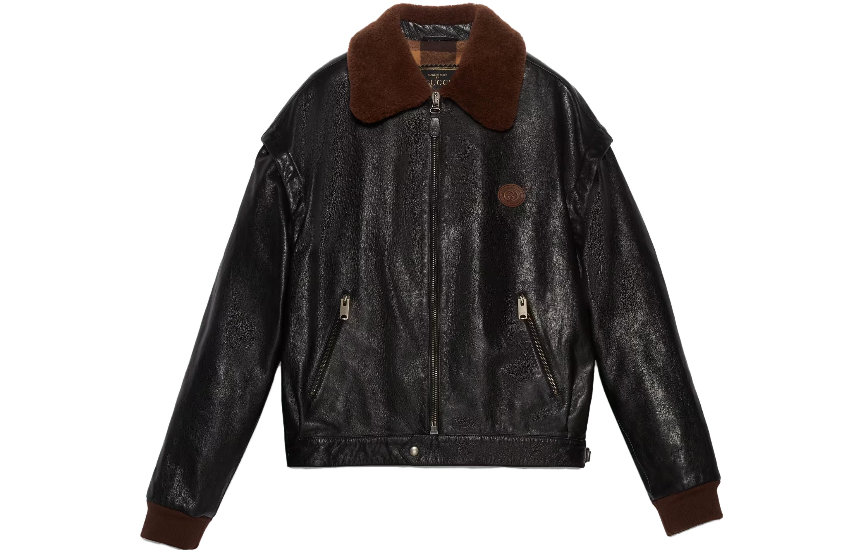 Gucci SS23 Reversible Zip-Up Jacket Black 713624-XNAT1-1043