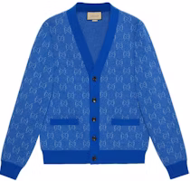 Gucci SS23 Solid Blue Knit Sweater for Men 761550-XKDK5-4931 Gucci SS23 Solid Blue Knit Sweater for Men 761550-XKDK5-4931